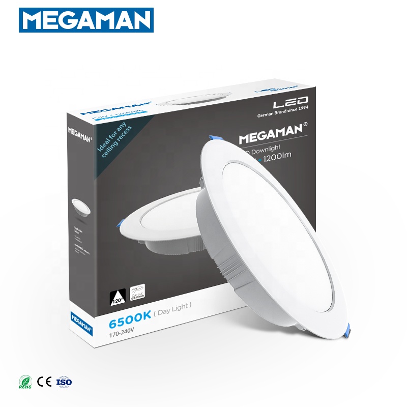 Megaman LED Ceiling Downlight 5W 7W 9W 12W 15W 24W Round Square Lamp Cover Panel Light Home Decor Lighting