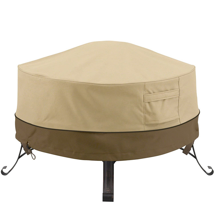 Autumn and winter stove dust cover color matching waterproof Oxford cloth outdoor garden patio furniture dust cover