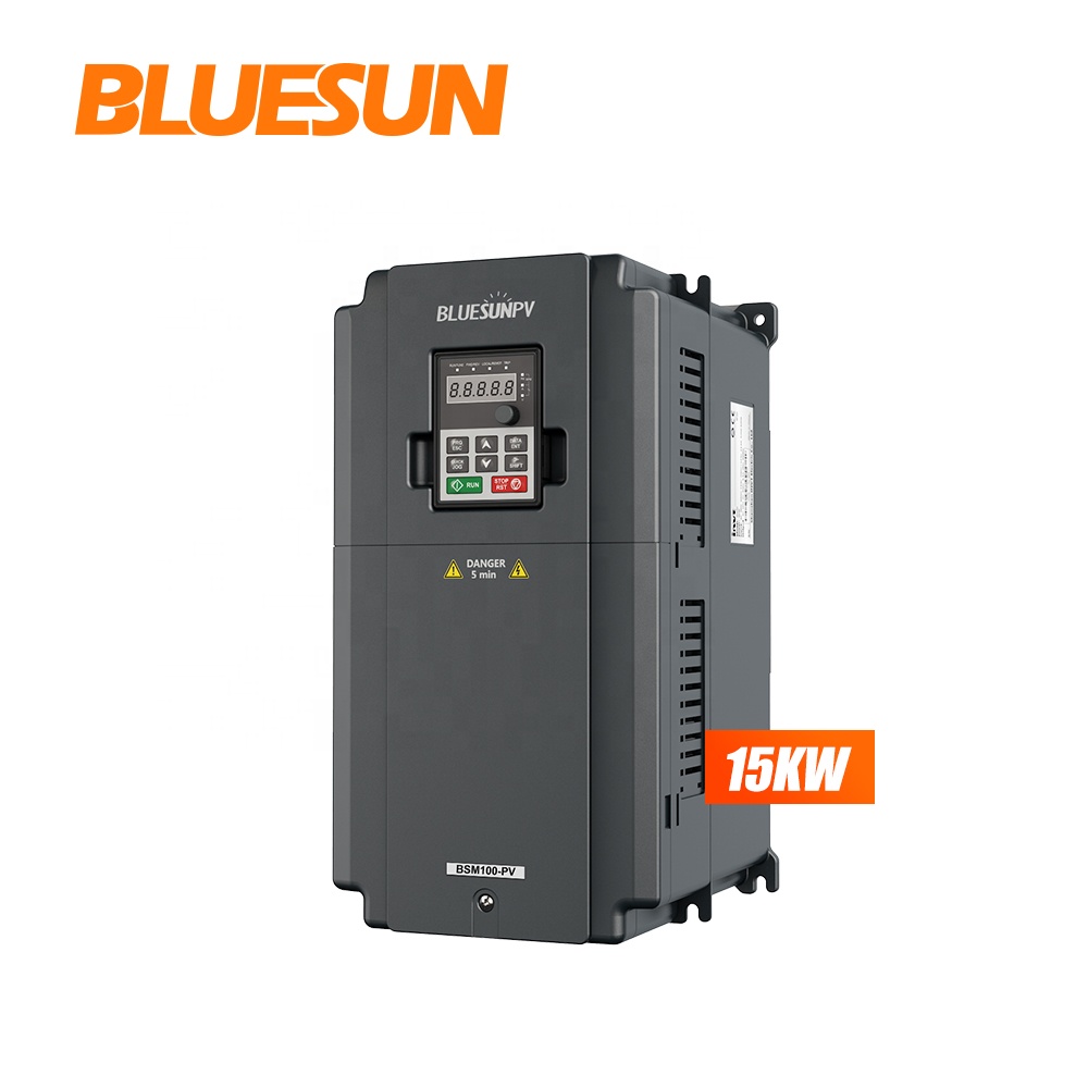 11 кВт 14 кВт 16 кВт 18 кВт инверторный солнечный насос Bluesun Solar IP65 11 кВт солнечный насос инвертор для солнечного насоса