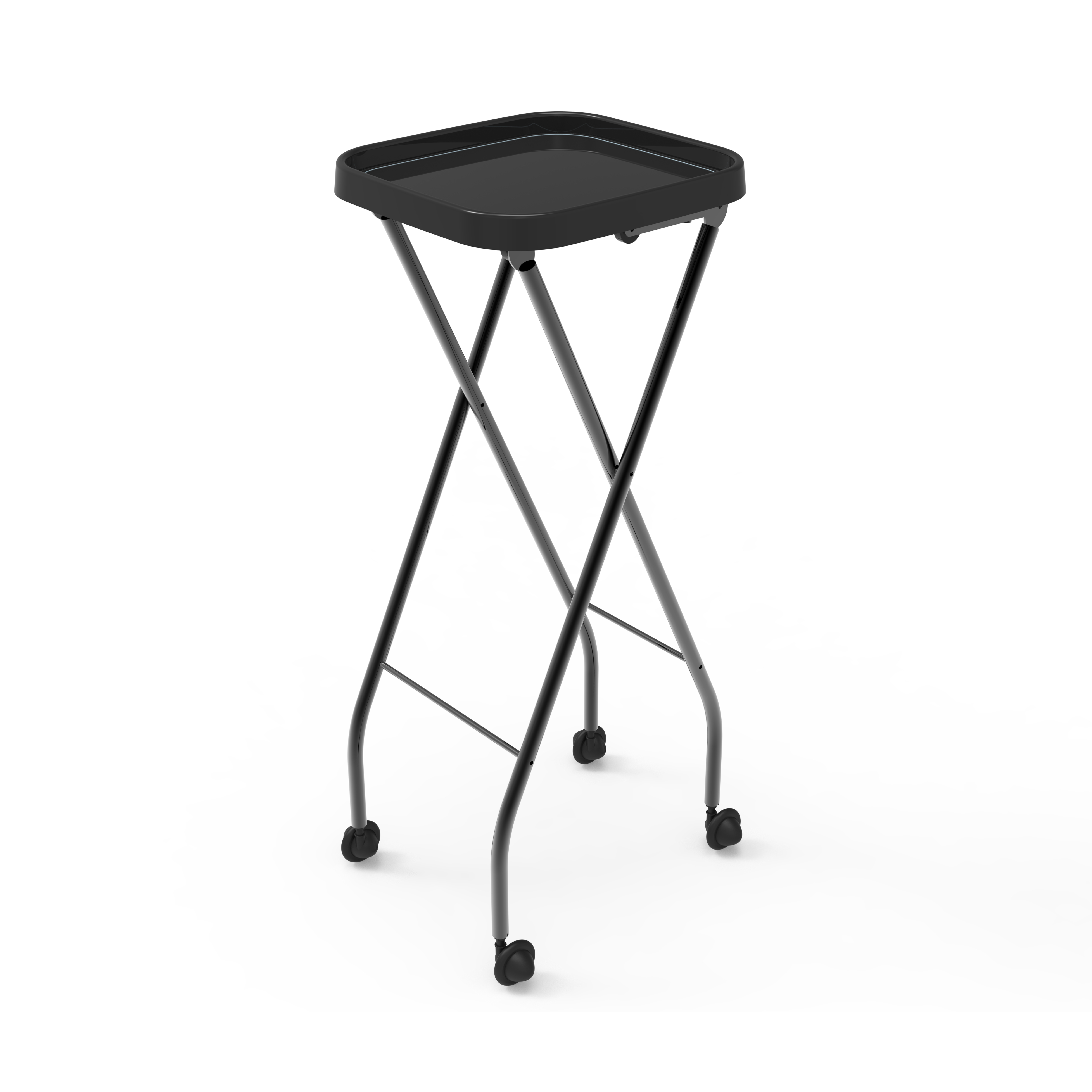 Beauty hair salon trolley Folding Service Tray