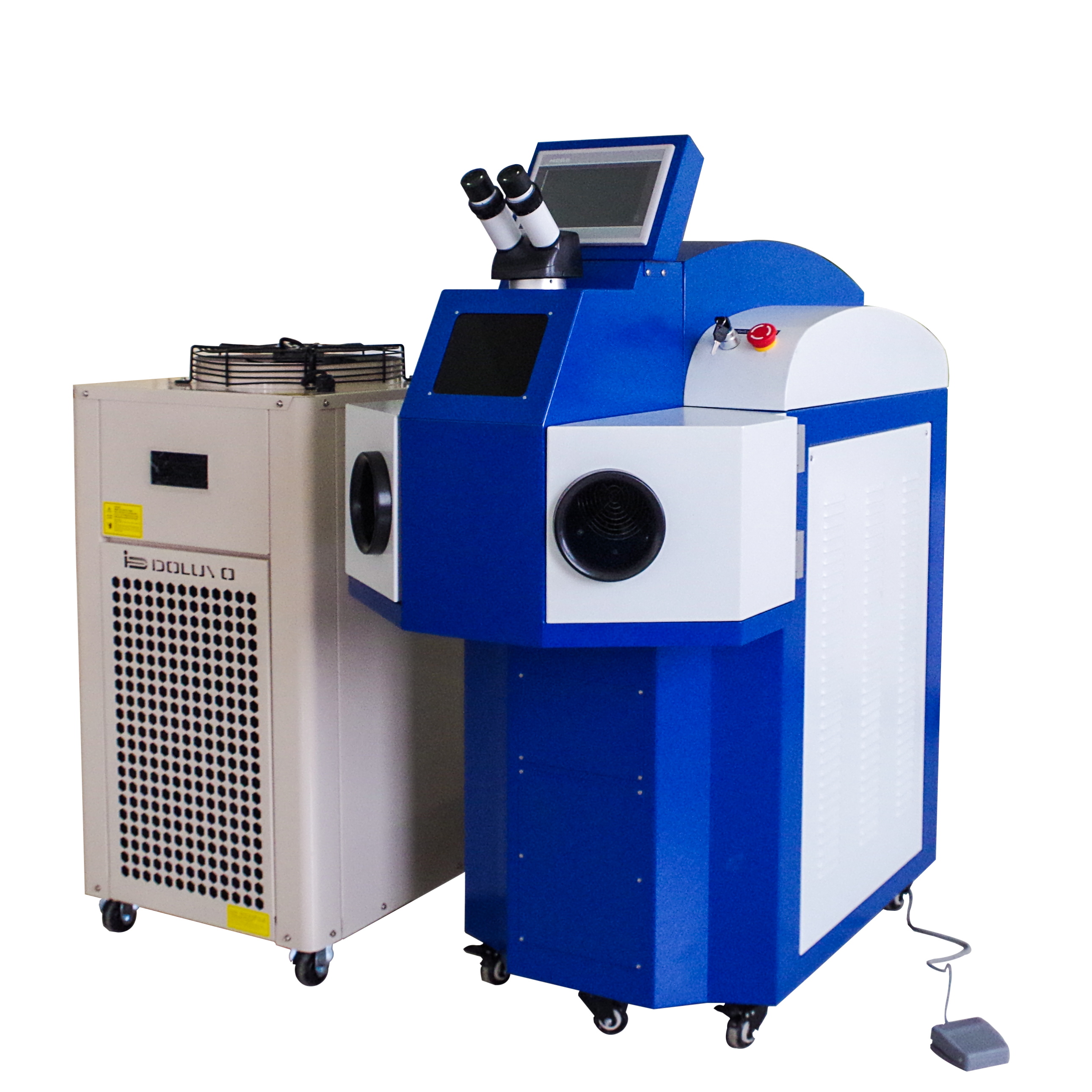 Jewelry Laser Welding Machine Portable Welder for Gold Silver Titanium 200w table top YAG