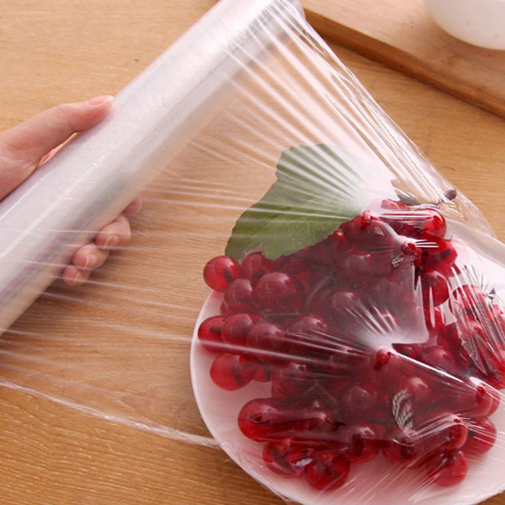Food grade cling film roll food fresh keeping plastic stretch film packaging