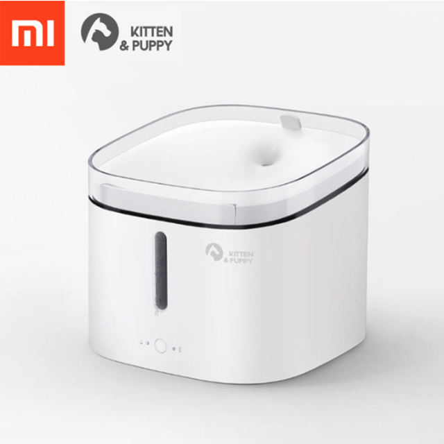 Xiaomi Mijia котенок щенок диспенсер для воды, Набор теней Kat живая вода Fontein 2L Elektrische babybett Fontein Automatische Смарт Hond drinkbak