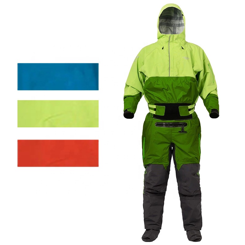 Для взрослых рафтинг Дайвинг drysuit Каякинг сухой костюм для мужчин неопреновый капюшон для дайвинга