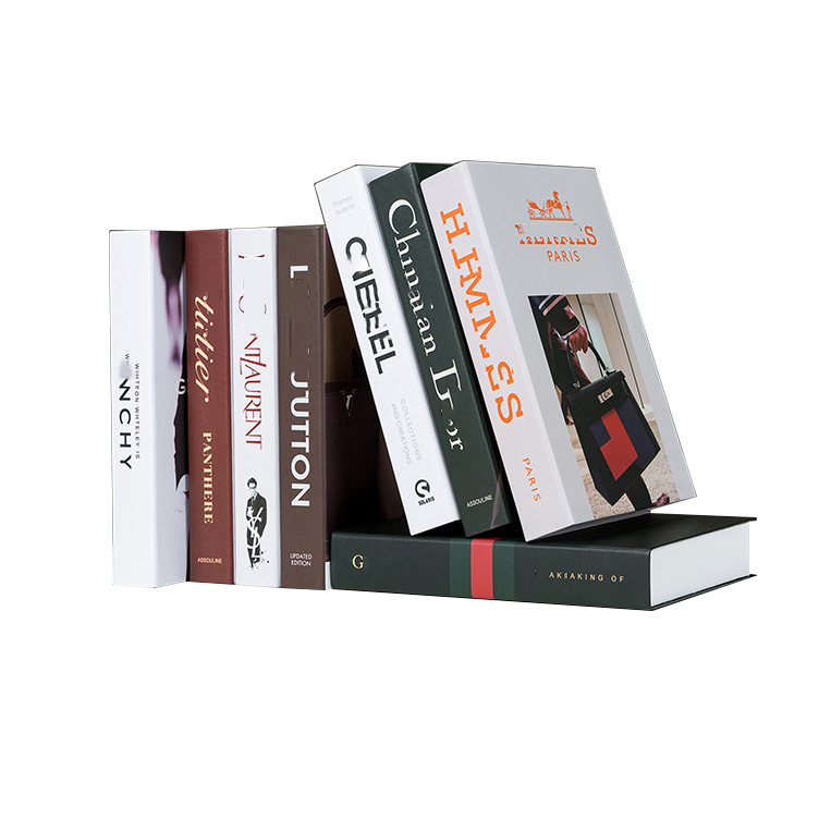 Декоративная книга, картонные бумажные книги, декоративные Формованные Коробки, искусственная книга, офсетная печать, Индивидуальный размер, бумага и картон