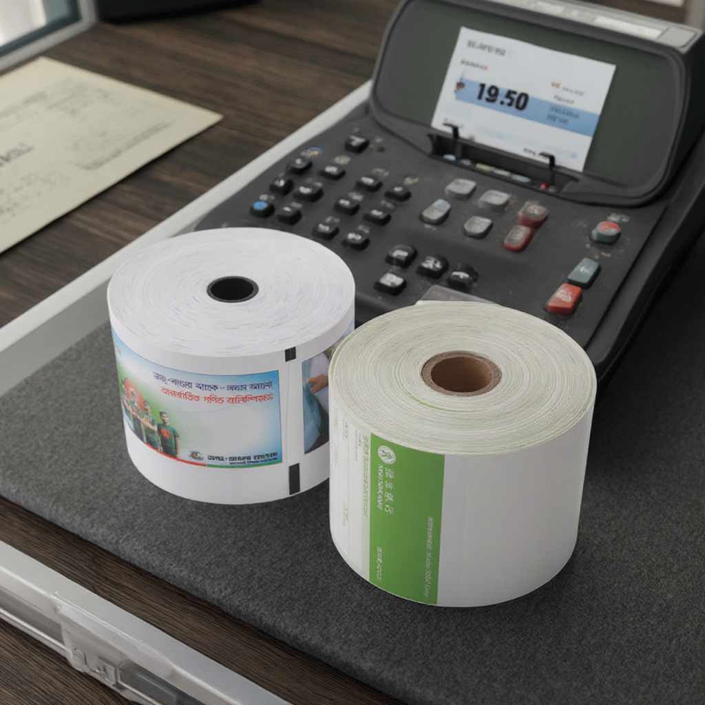 Factory Direct Paper Roll for Cash Register Paper 80 x 57 mm for Cashier Receipt POS Bank Thermal Paper Roll