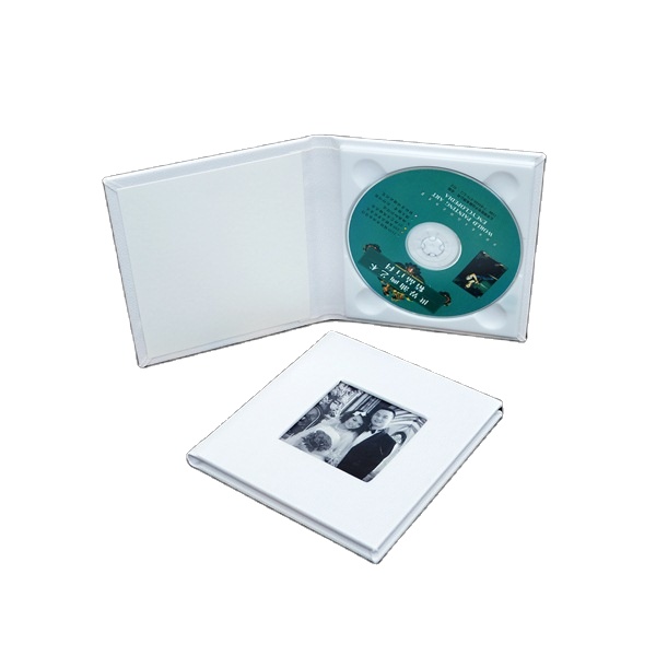 Белые свадебные туфли Кожа CD DVD Case