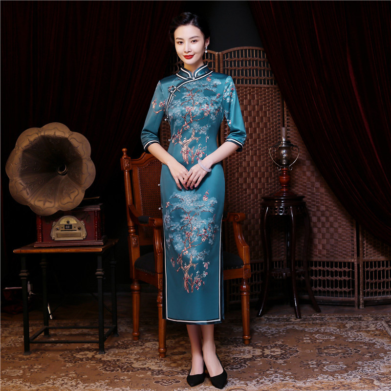 Chinese qipao Traditional Clothing Costume Dress qipao girls Traditional qipao Cheongsam classical old fashion