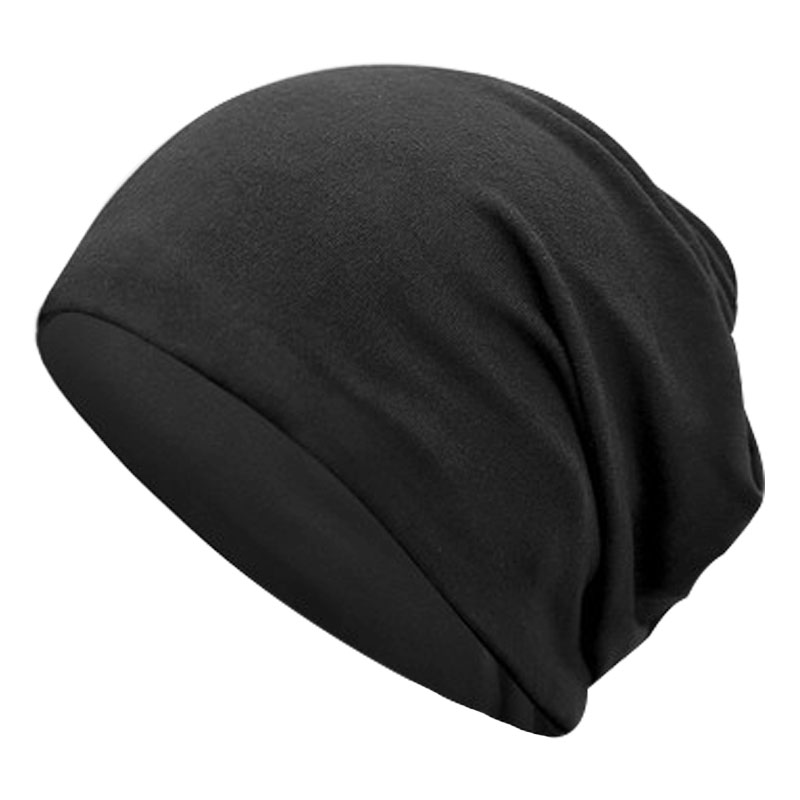 Wholesale Factory Black Skull Caps Custom Quality Knit Beanie