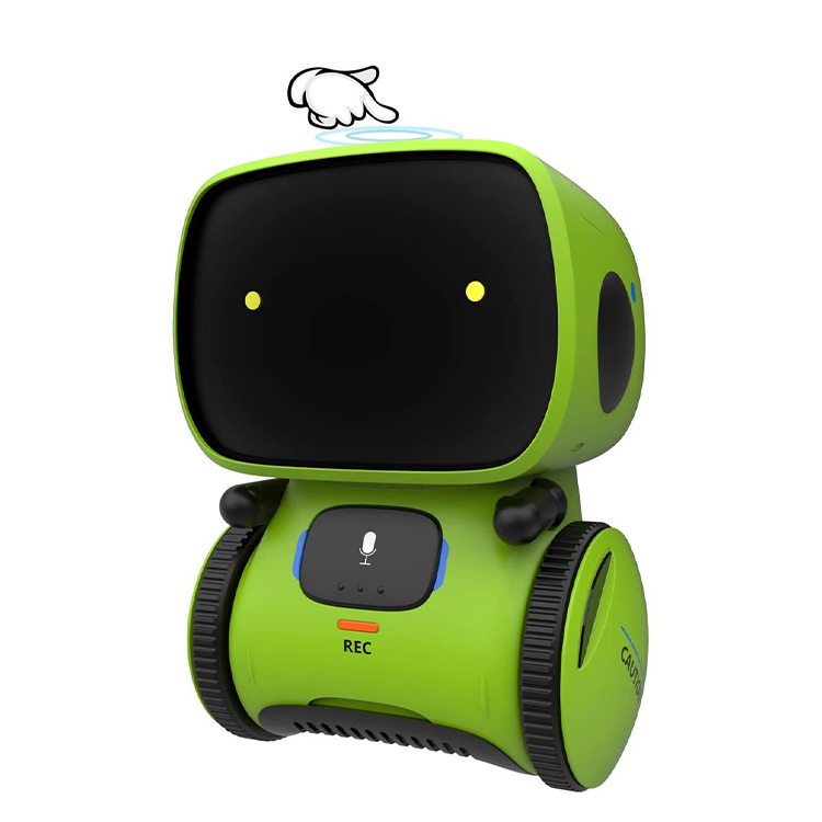 Bluetooth APP control programming music dancing kid toys creative robot for kids intelligent