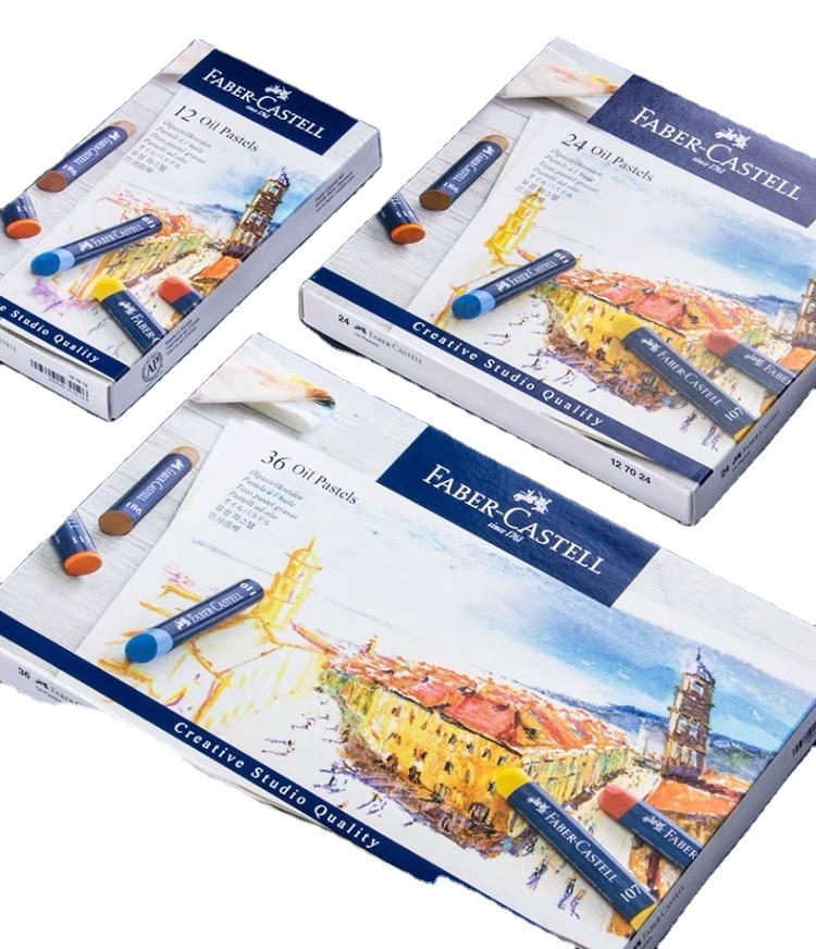 selling FABER-CASTELL erasable crayons 12 24 36 colors professional art painting set kids crayons