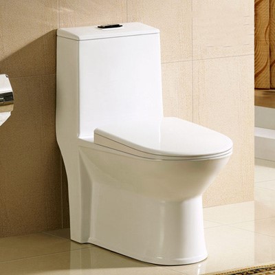 Popular New Design elegant Siphonic ceramic Washdown one piece toilet bathroom toilet