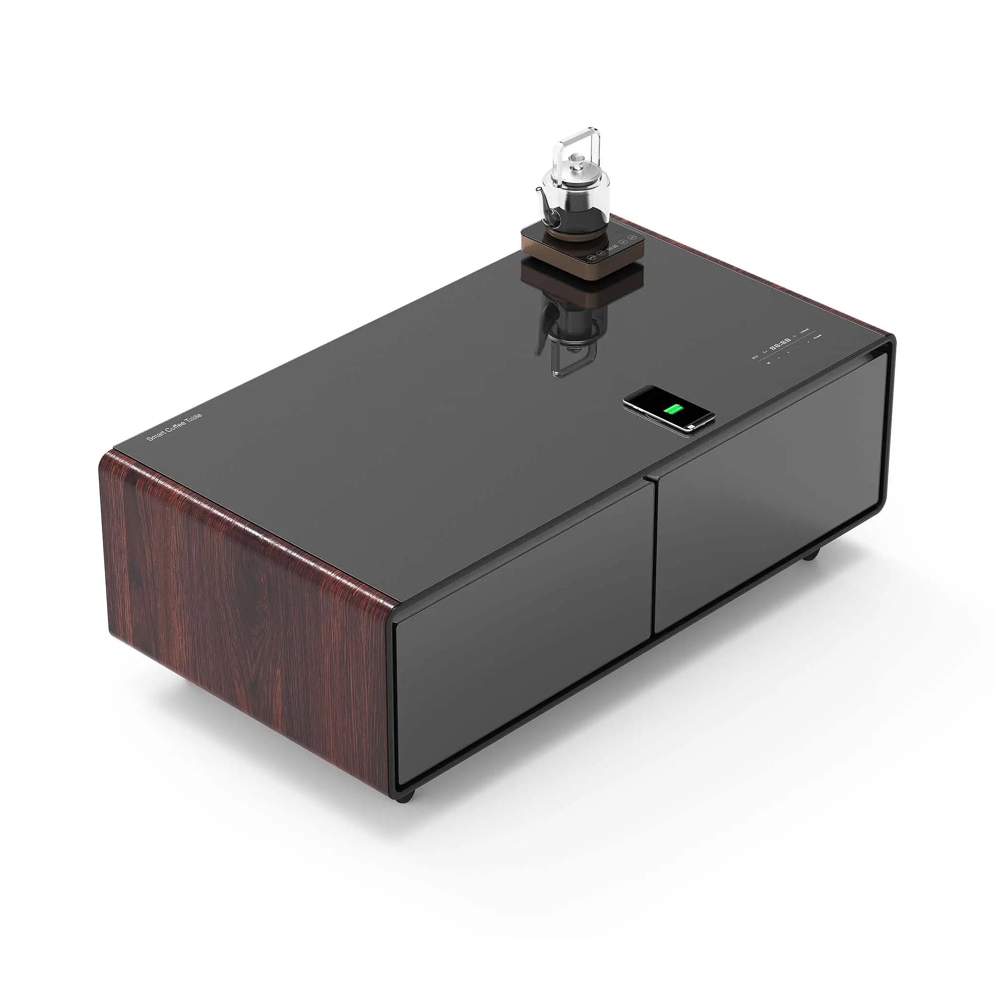 Smart Music Refrigerator с Bluetooth, Multi Function Mini Bar Refrigerator, Coffee Table