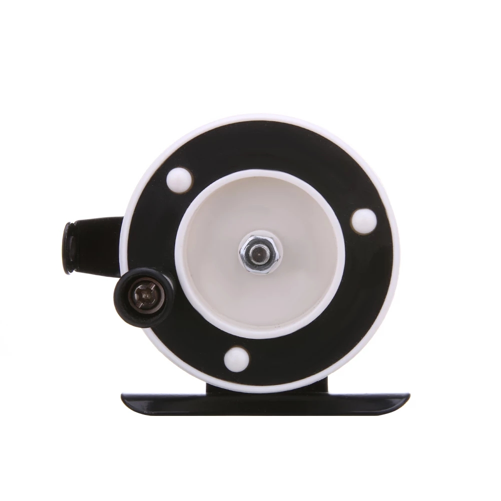Mini Ice Fishing Ultralight Pole Reel Rods Former Rafting Shrimp Bearing Full Metal Steel Left/Right Interchangeable