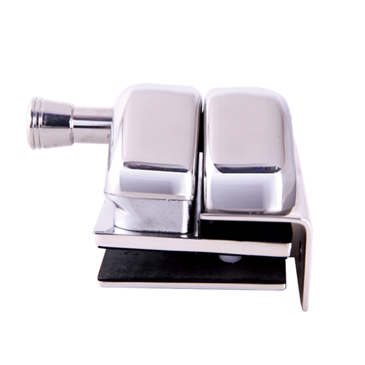 glass fencing fitting stainless steel glass clamps door latch