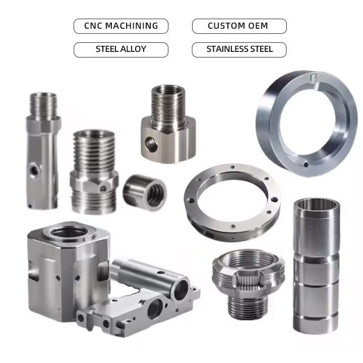 OEM CNC Milling Service Manufacturing Machine Parts Machines Spare Part