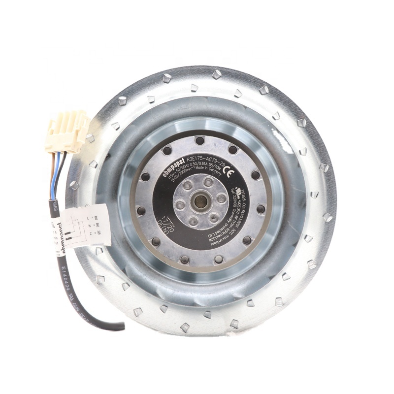 Ebmpapst R2E175-AC79-29 M2E068-BF 175 мм 115V AC 55/70 Вт 0.5A 2600 об/мин IP44 AB инвертор центробежный вентилятор охлаждения