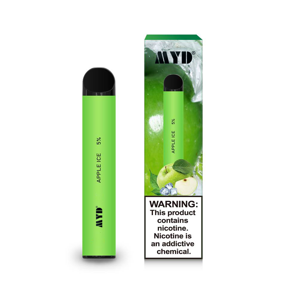 Vape Disposable E-cigarette with liquid 450mAh 600puffs Cartomizer Portable cigarette