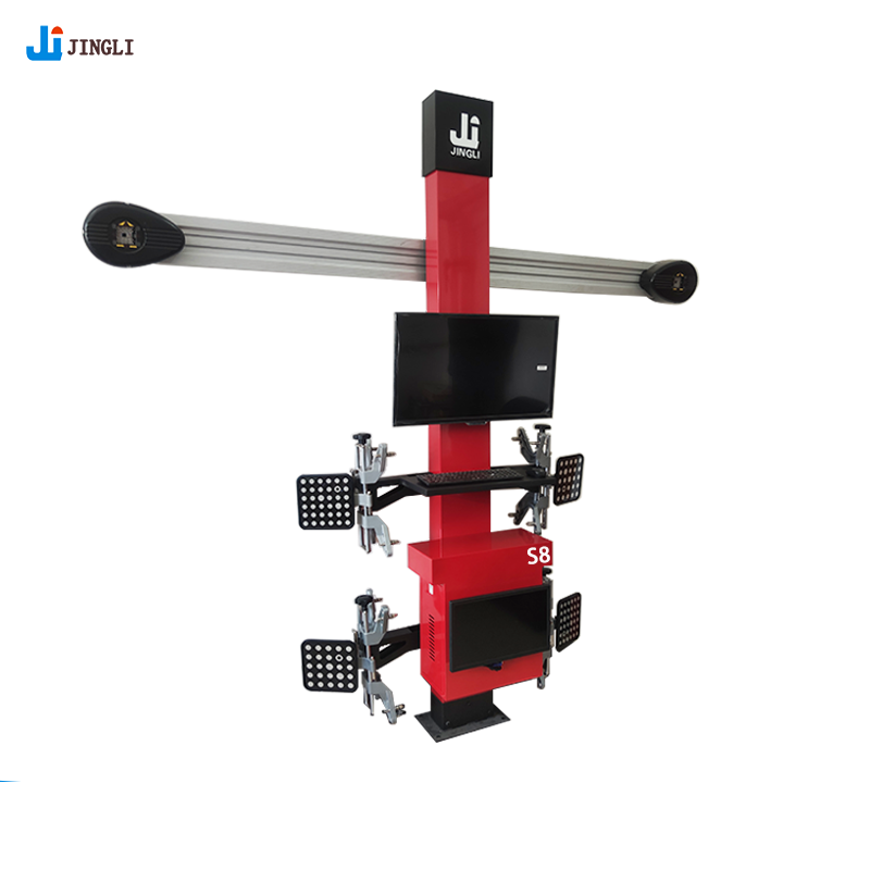 Hot Sale 3D Tire Two Computer Displays Four Wheel Alignment