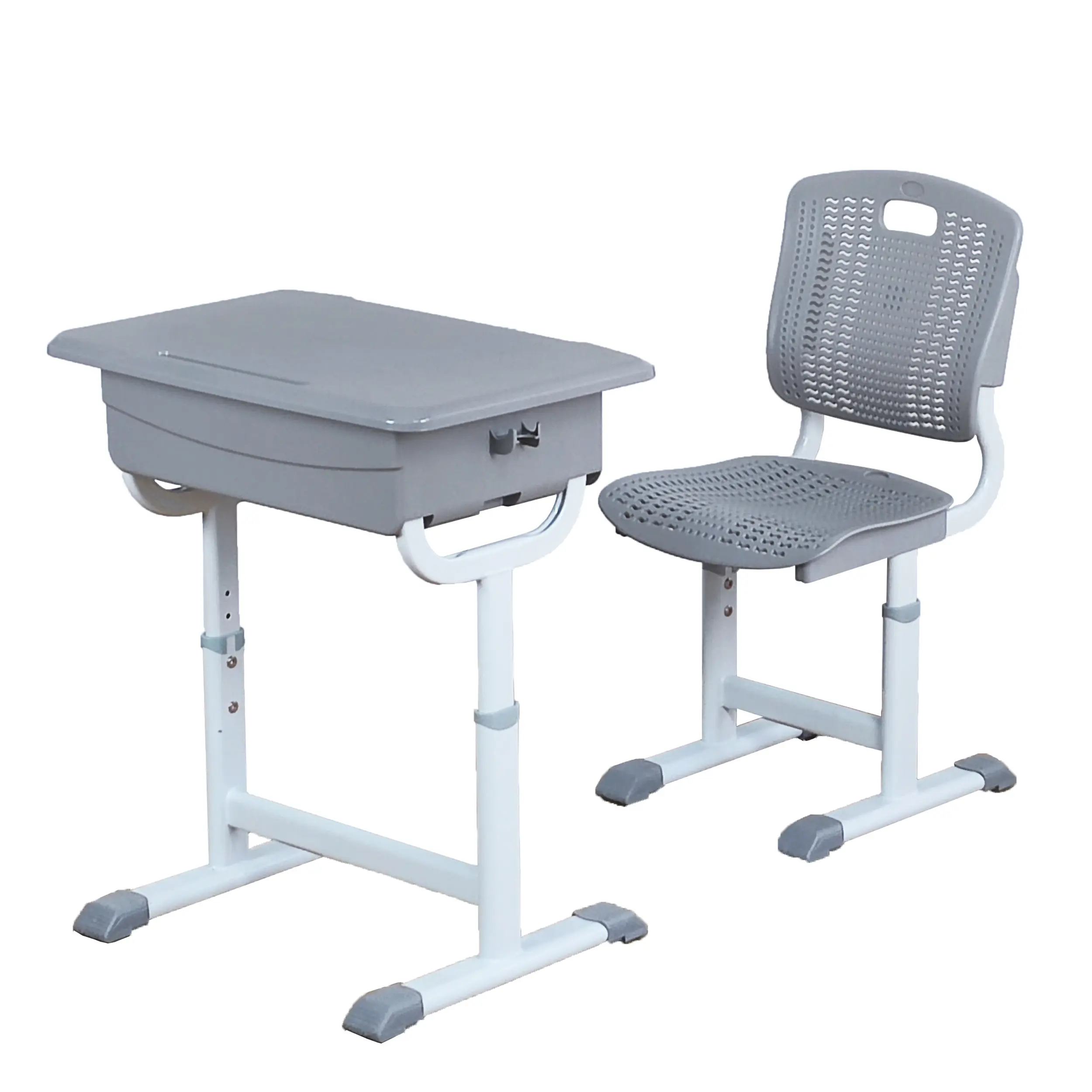 Современный PP пластиковый учебный стол, школьная мебель, оптовая продажа, регулируемые по высоте школьные столы и стулья