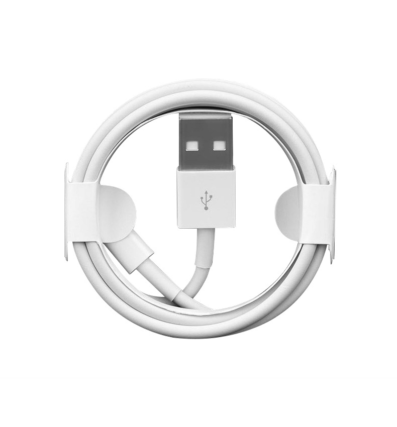 Высококачественный Белый USB-кабель для передачи данных для apple, зарядный кабель для iphone с разъемом lightning для системы IOS