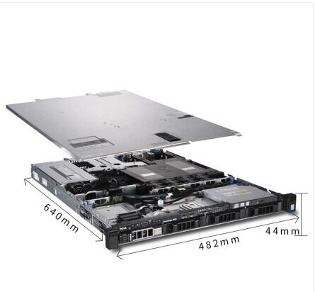 Оригинальный Dell PowerEdge R430 стоечный сервер 1U сервера б/у Intel Ксеон E5-2600 v4