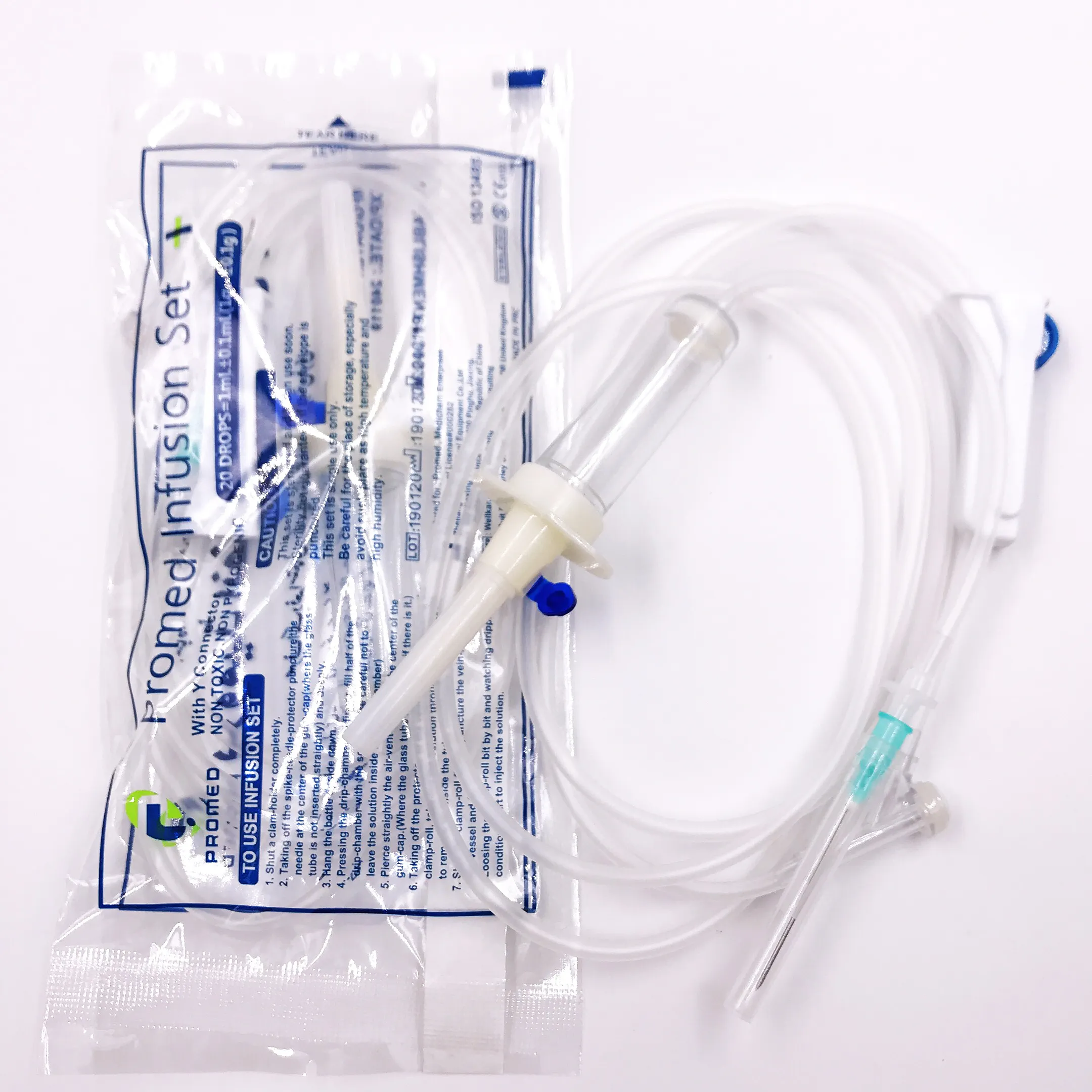 Iv Huafu Deluxe Disposable 100ml Surgical Pediatric Infusion Set Individual Pack