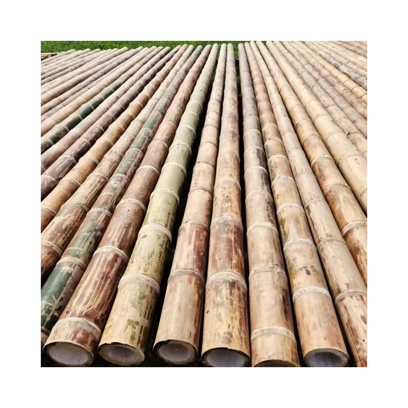 High Quality wholesale Natural Long Straight Bulk Raw Materials Decorative Poles Bamboo Pole