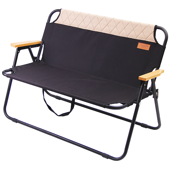 TYA high quality korea portable outdoor folding 600d double seat camping chair