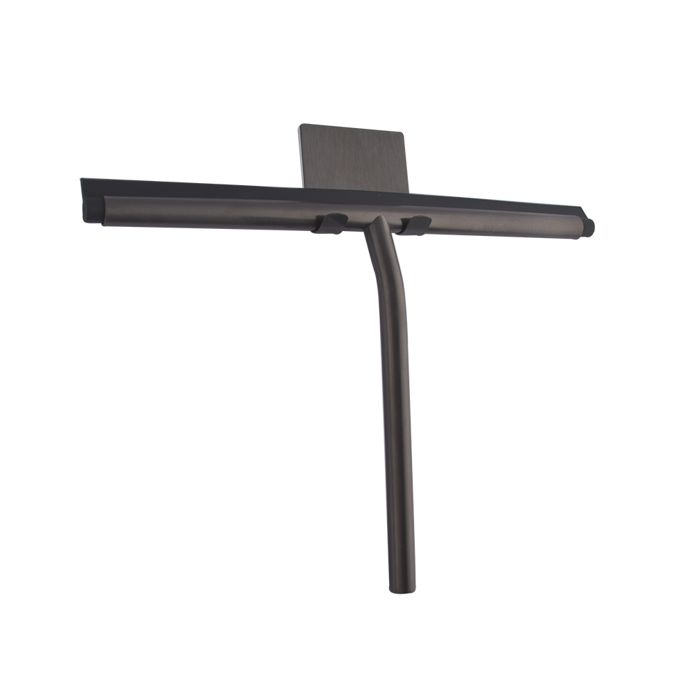 free sample stainless steel minimalist silicone shower squeegee with holder household window wiper