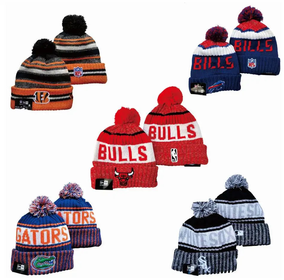 Acrylic Cuff Custom Logo Designer Winter Hat Famous Brands Warm Winter Caps For Men