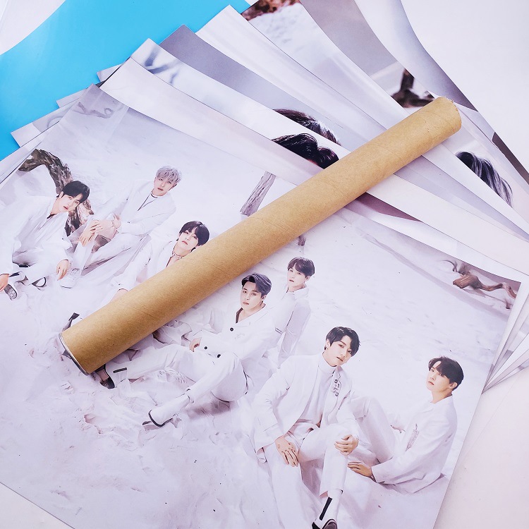 Bangtan Boys оптовая продажа 8 шт./компл. Kpop BTS карта души наклейка обои плакат