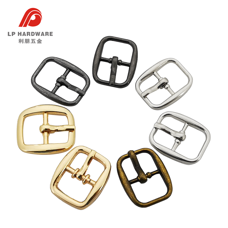 Tri-Glide Slide Buckles Mini Metallic Single Prong Pin Shoes Buckles Metal DIY Handmade Craft Accessories
