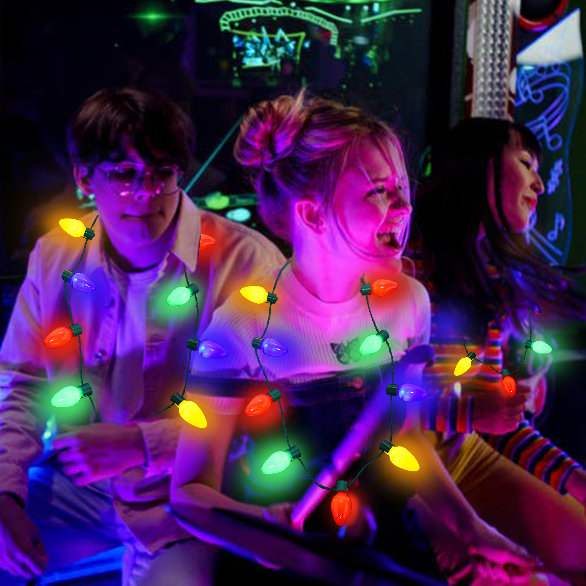 Glowing Customize Light Up Luminous Bulb Necklace