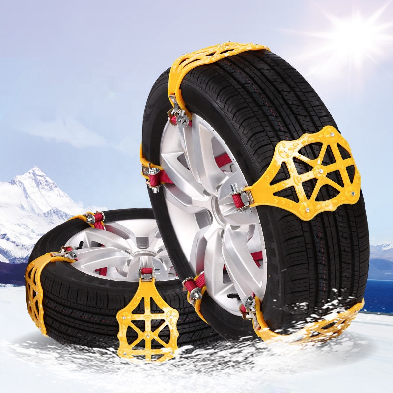 universal emergency skidproof anti slip safety winter outside driving high tenacity snow chain for truck car