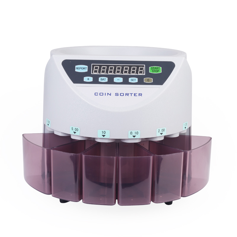 Israeli coin sorting machine