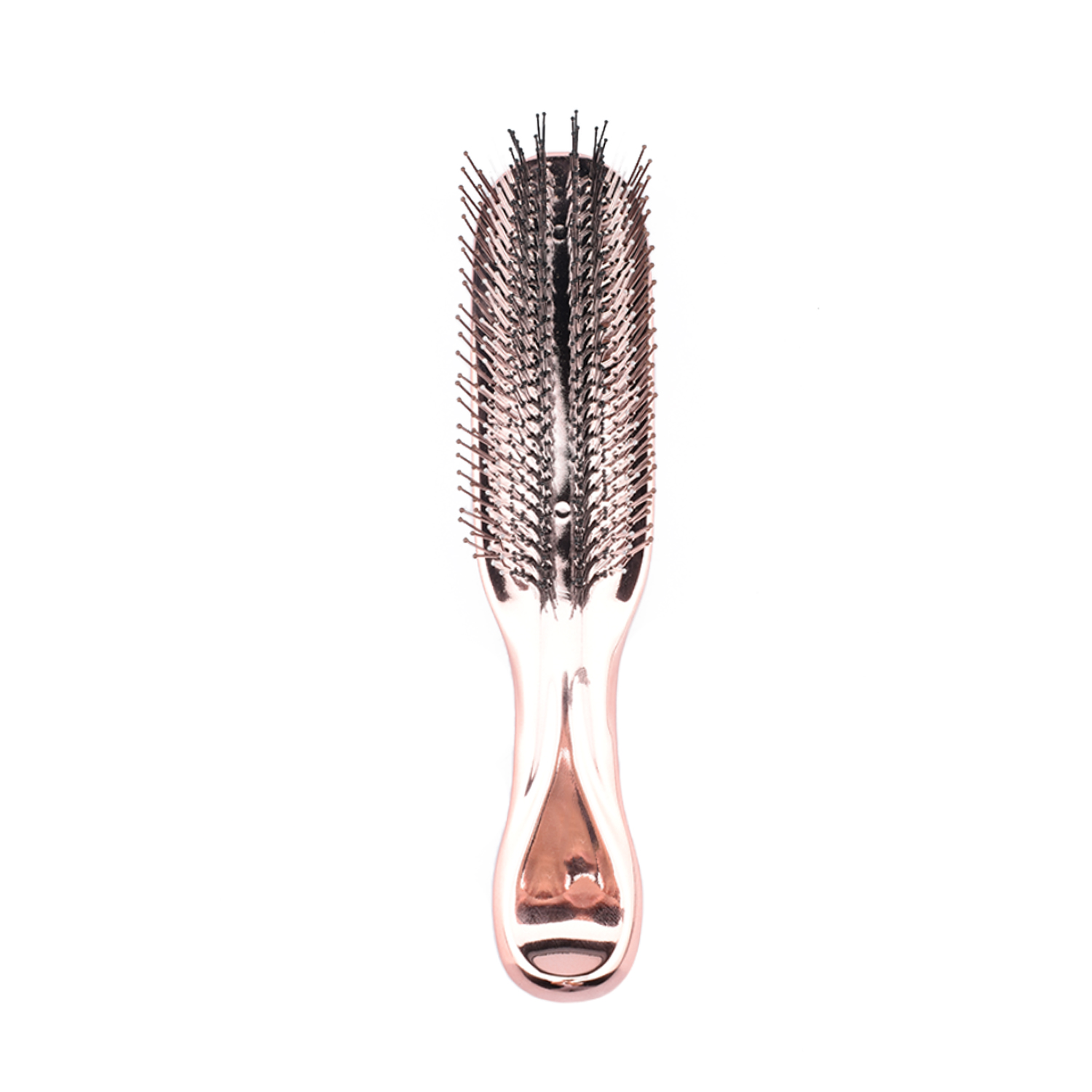 Rose gold hair comb air bag brush women's hair comb anti-static hair brush 8-row multi-layer plastic brush massage comb
