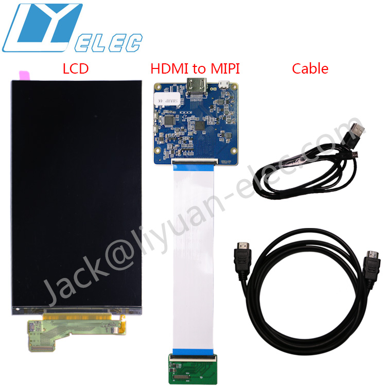 5,5 дюймов 2160x3840 2160*3840 4K HD LS055D1SX05 (G) HD-MI MIPI драйвер платы ЖК-дисплей экран дисплея СИД Модуль для 3D принтер