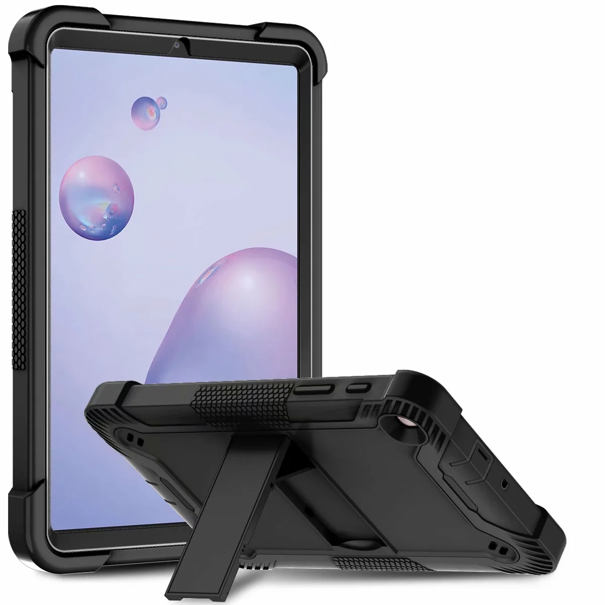 Жесткий бронированный чехол для планшета Samsung Galaxy Tab A 8,4 дюйма T307 T307u с подставкой сверхпрочный противоударный чехол-подставка для планшета