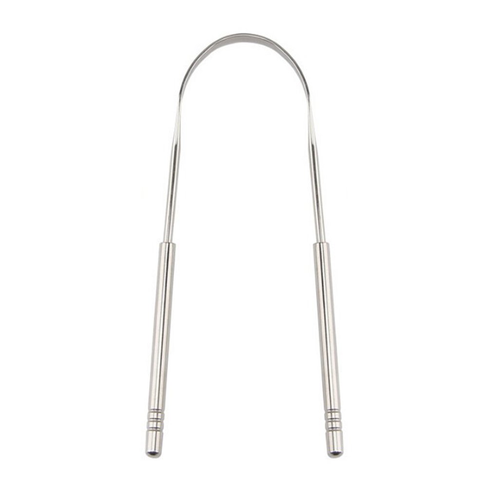 U-Shaped Tongue Scraper Cleaning Brush Stainless Steel Tongue Scraper Coating Cleaner