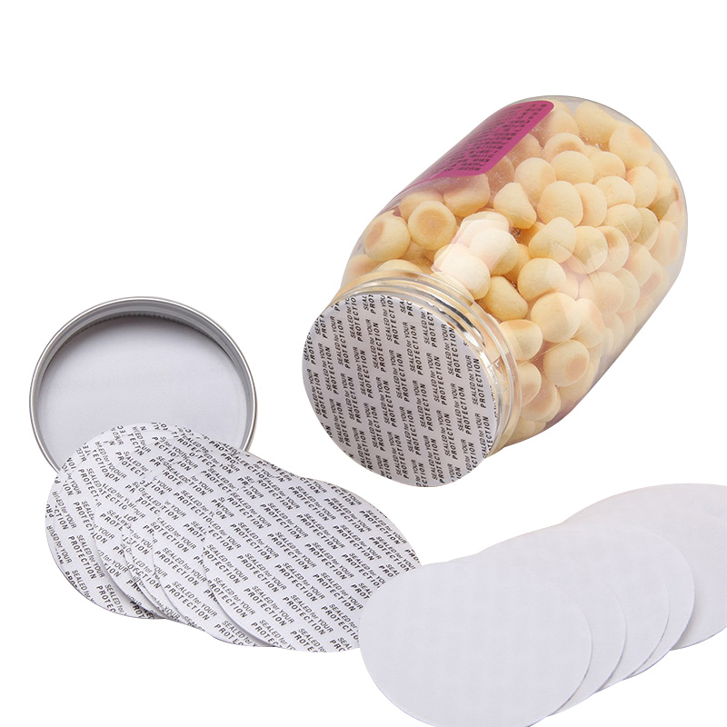 High Quality Custom Logo Printing Pressure Sensitive Liner "Sealed For Your Protection" 0.6mm thickness