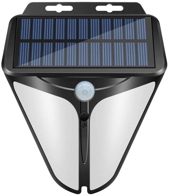 2021 New Solar Motion Lights Outdoor Wireless LED Solar Motion Sensor Lights Outdoor with 3 Optional Modes for Yard Garage Deck