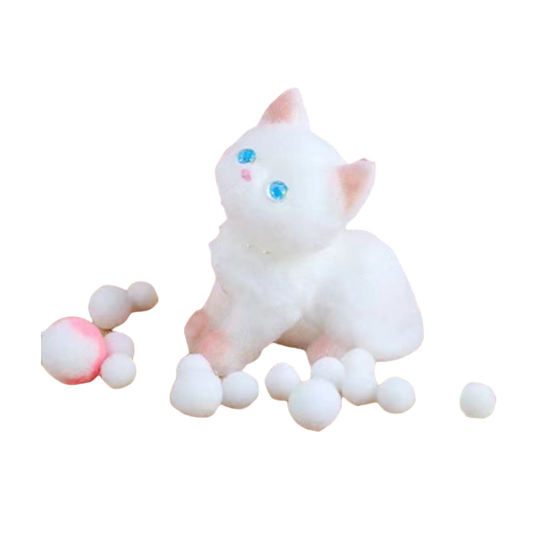 Hot Sell TPR Stress Relief Sensory Fidget Cute Cat Squishy Squeeze Toy