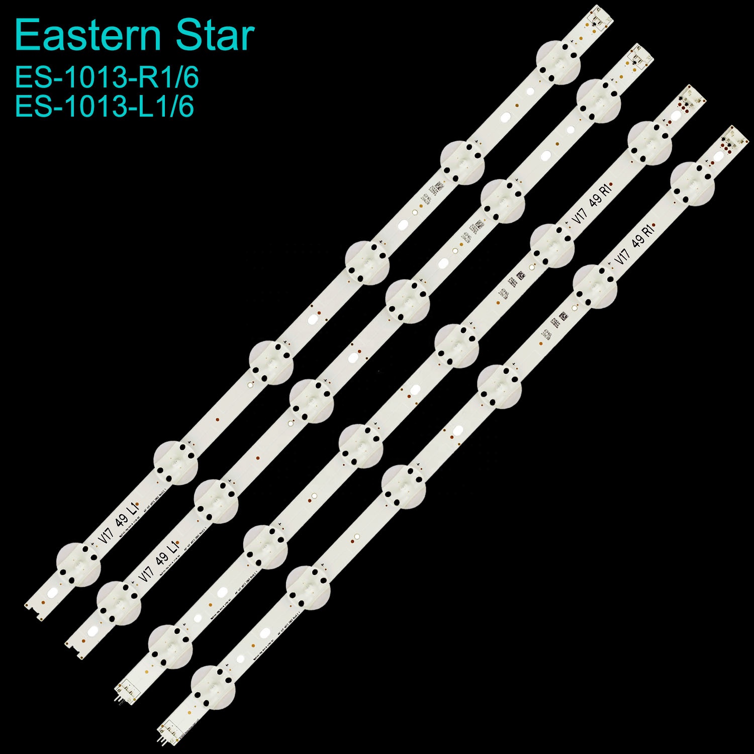 ES-1013 4 шт./компл. V1749R1 LED-Телевизор подсветка 6916L-2862A/6916L-2863A для 49UV340C 49UJ6500 49UJ670V 49UJ6565 49UJ651V