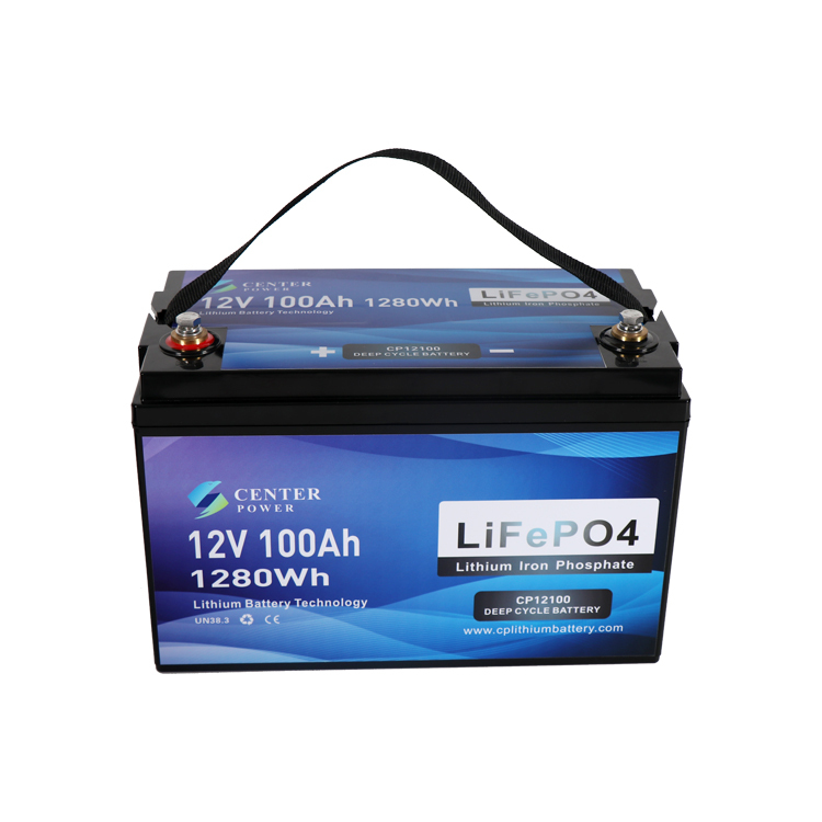 Solar panel 12v 100ah baterrie lithium lion life 12v 100ah Lifepo4 with charger optional