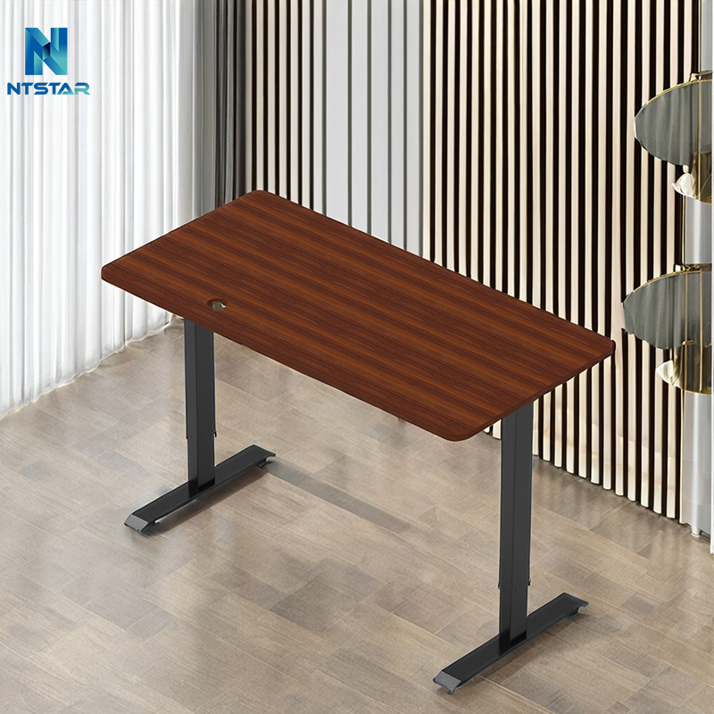 SRH2A Single Motor 2 Stage Smart furniture Autonomous Desk Organizer Computer Electric Sit Standing Desk Base