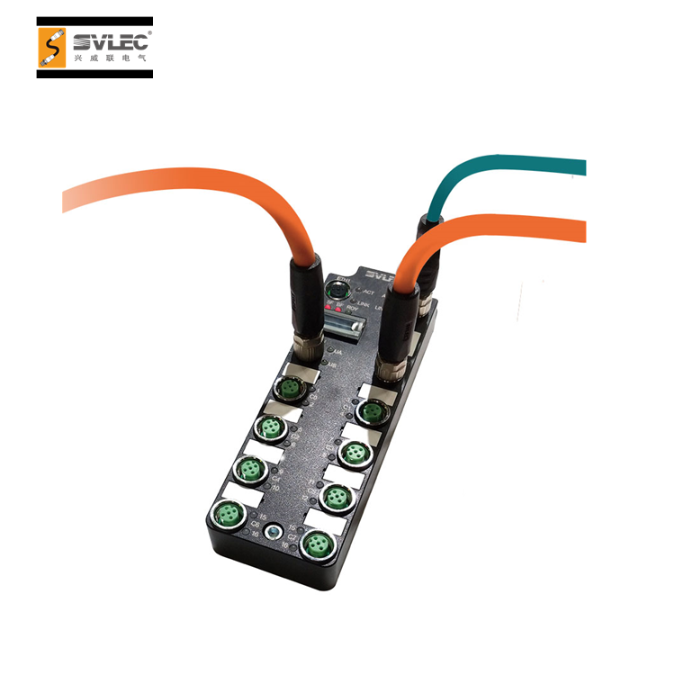 Удаленный модуль ввода/вывода IP 67, profinet, ethernet-сканер, протокол 16 DO DI DM