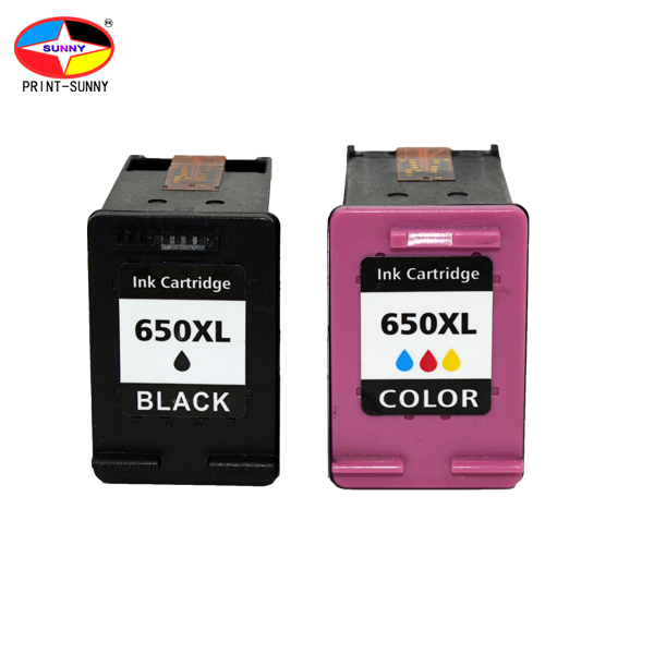 China Manufacturer 650XL ink cartridges for HP Deskjet 1015 1515 2515 2545 2645 3515