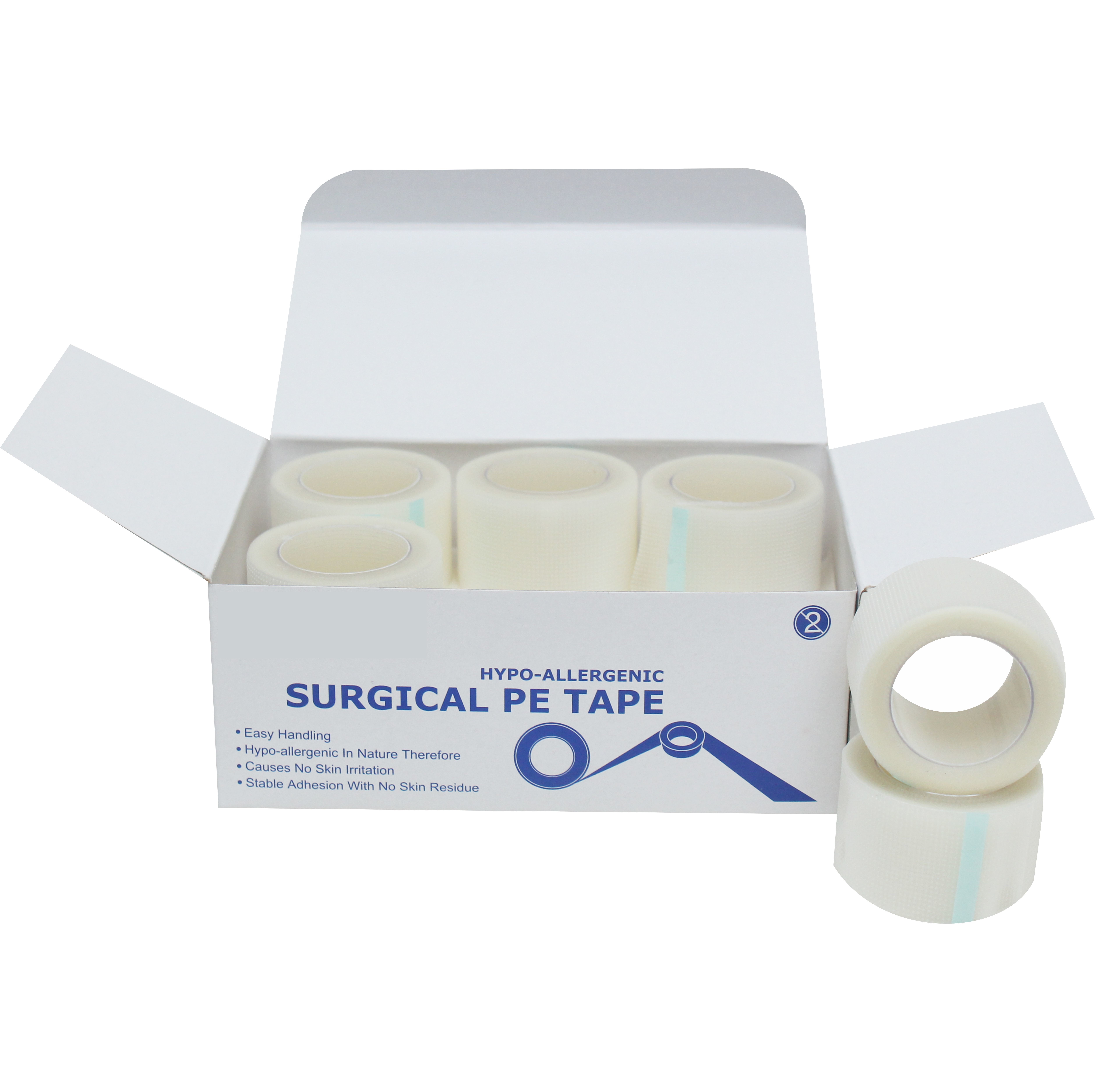 High quality adhesive medical surgical plaster transparent micropore PE tape