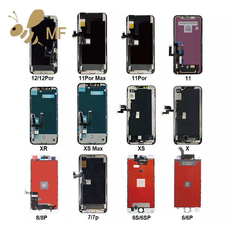 ЖК-дисплей от производителя смартфона сенсорный ЖК-экран Замена для iPhone lcd для iphone 6 6s 7 8 plus X XR XS MAX SE 11 12 Pro MAX